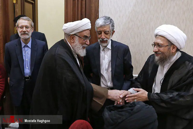 (تصاویر) مراسم ازدواج پسر علی لاریجانی