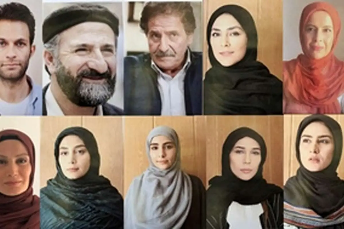 گریم بازیگران در سریال کیانوش عیاری
