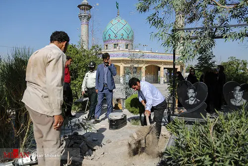 (تصاویر) بدرقه "بنیتا" به خانه ابدی