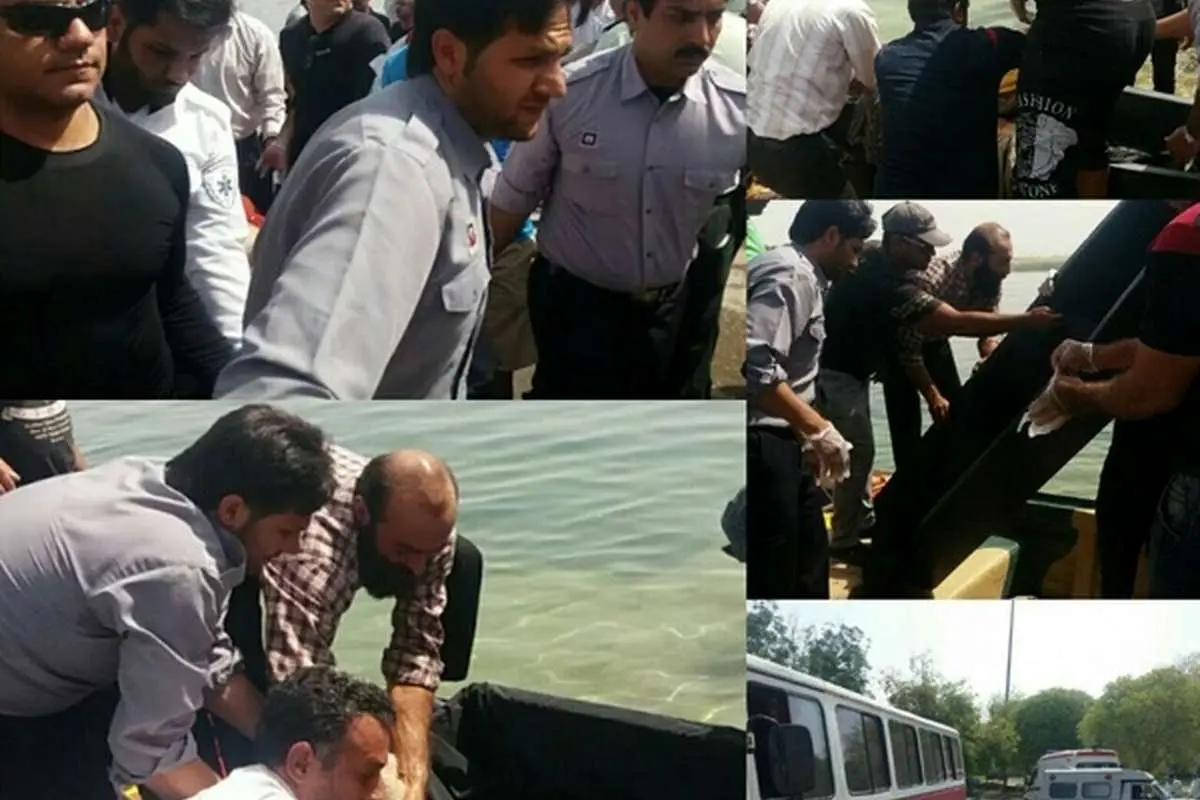 (عکس) کشف جسد لیدر تور حادثه دزفول