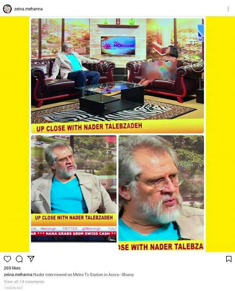 واکنش طالب‌زاده به حضورش در برنامه خارجی