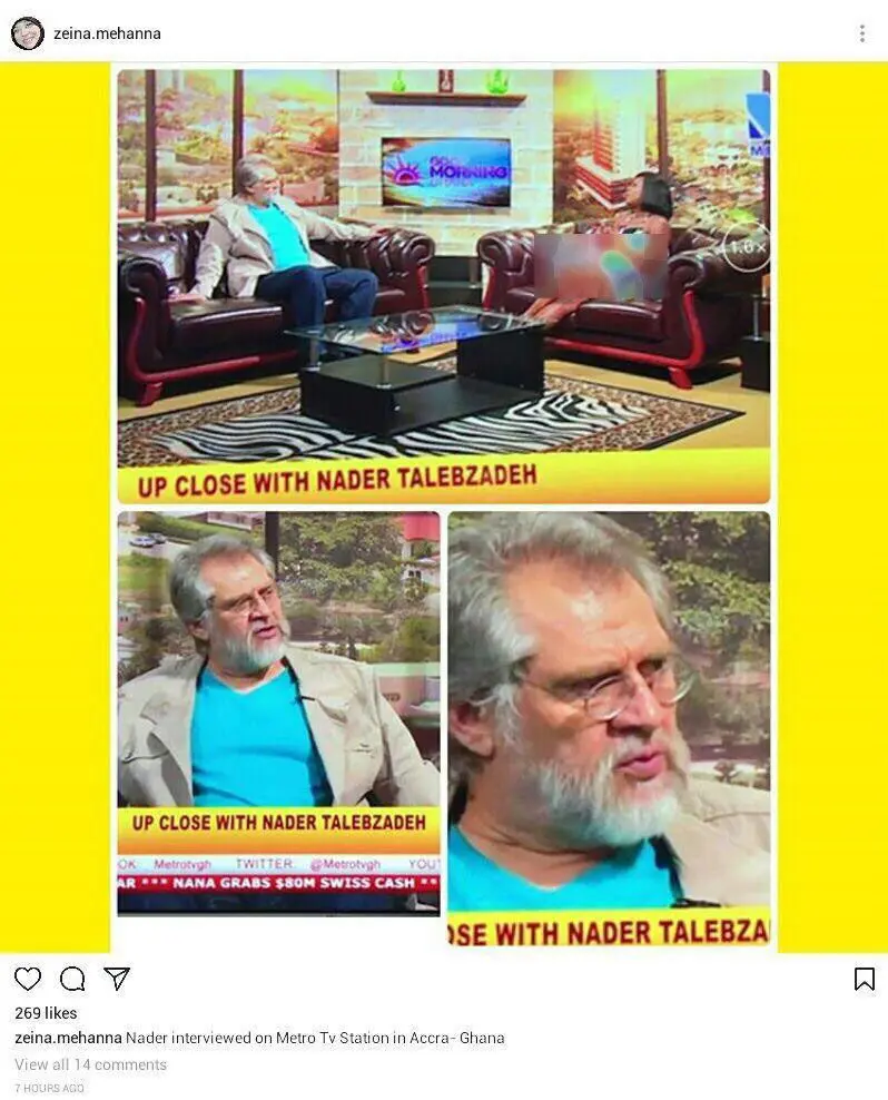 واکنش طالب‌زاده به حضورش در برنامه خارجی
