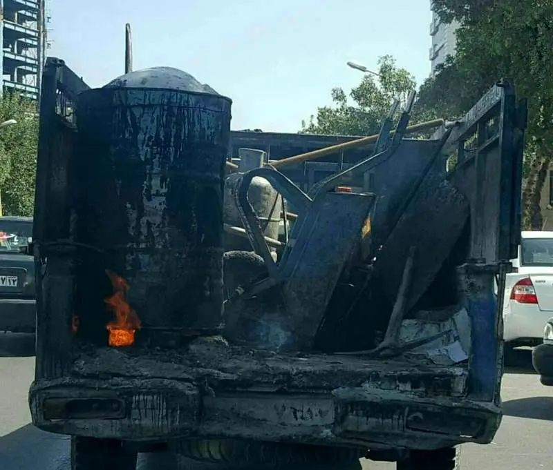 (عکس) بمب متحرک در خیابان‌های مشهد!