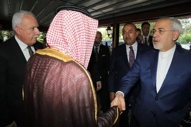 معجزه دست دادن جبیر و ظریف!