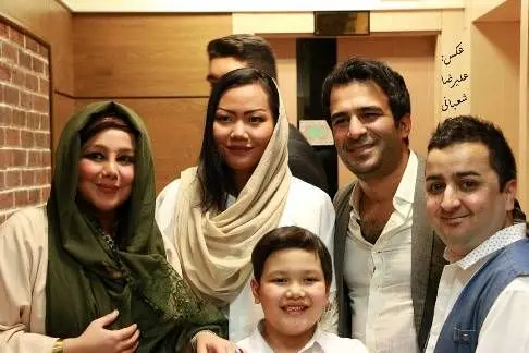 (تصاویر) بازیگر ایرانی و همسر تایلندی‌اش