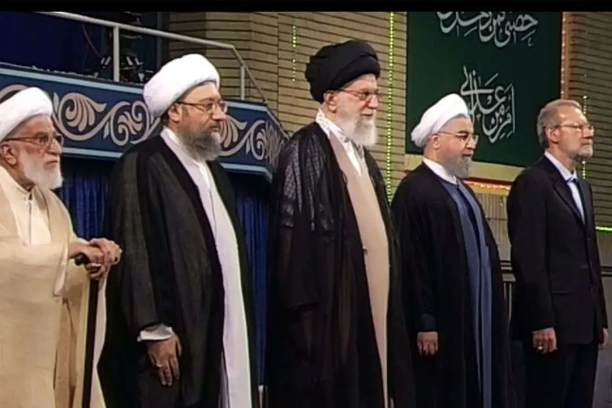 (تصاویر) مراسم تنفیذ حکم ریاست جمهوری