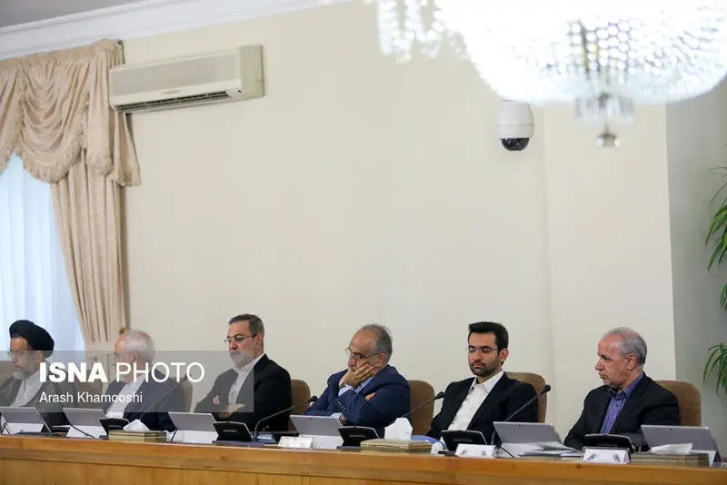 (تصاویر) اولین جلسه دولت پس از رای اعتماد