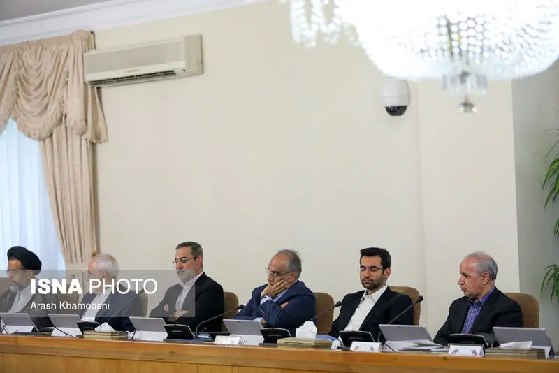 (تصاویر) اولین جلسه دولت پس از رای اعتماد