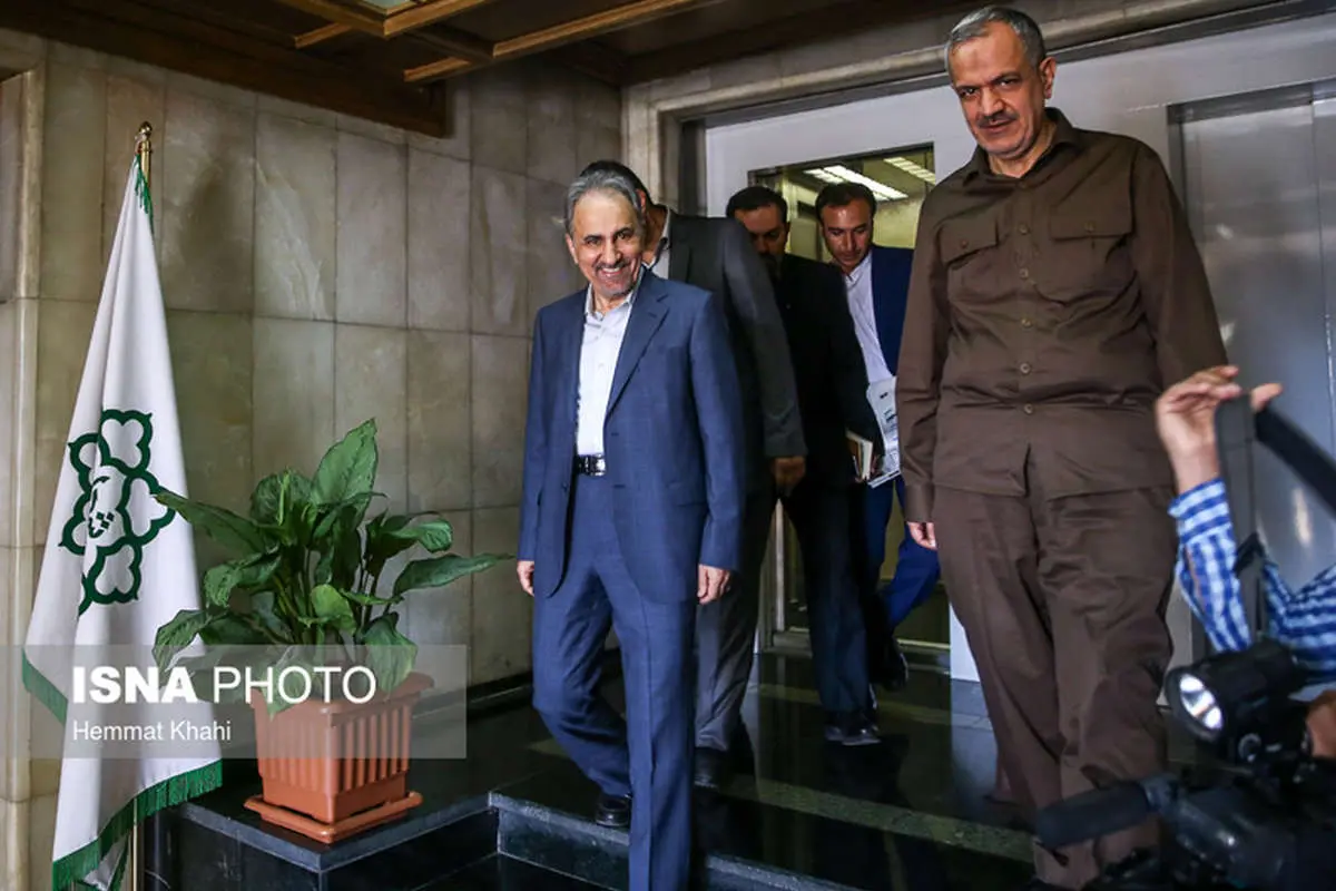 (تصاویر) اولین روز کاری شهردار جدید تهران