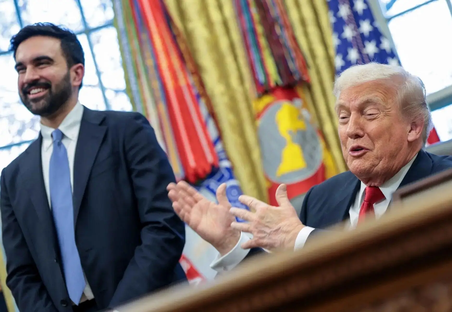 ممدانی پس از دیدار با ترامپ: او یک فاشیست است!
