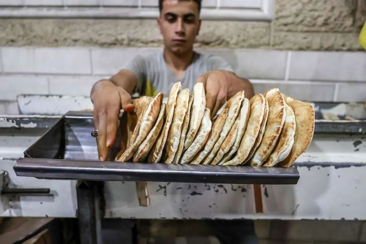 تصاویر؛ تولید نان در غزه از سر گرفته شد