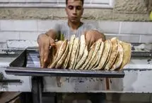تصاویر؛ تولید نان در غزه از سر گرفته شد