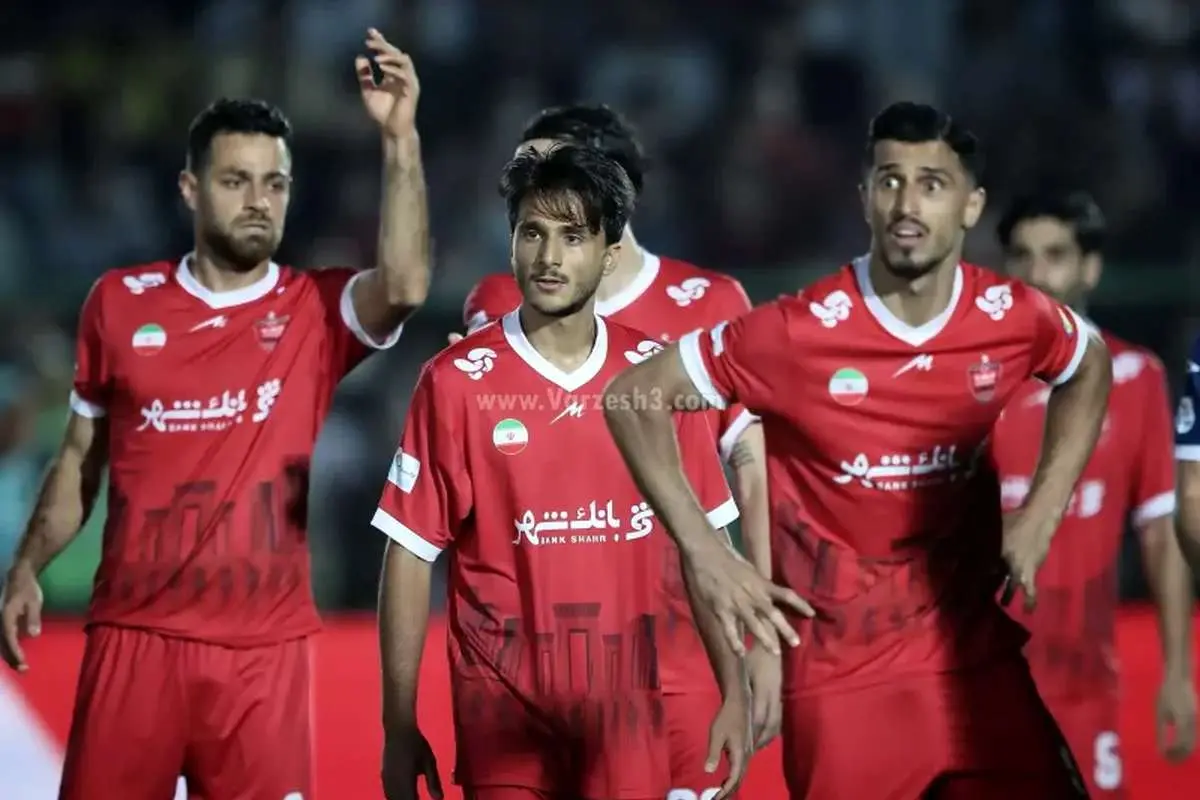 بازی تدارکاتی پرسپولیس بدون ۱۰ بازیکن