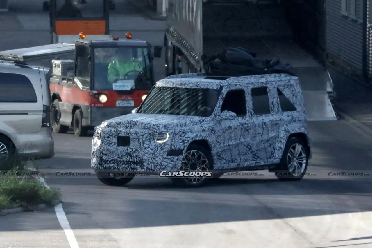 کوچک‌ترین وارث اسطوره آفرود مرسدس در خیابان‌ها