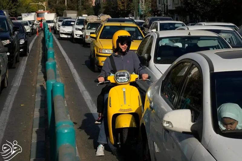 زنان موتورسوار در تهران