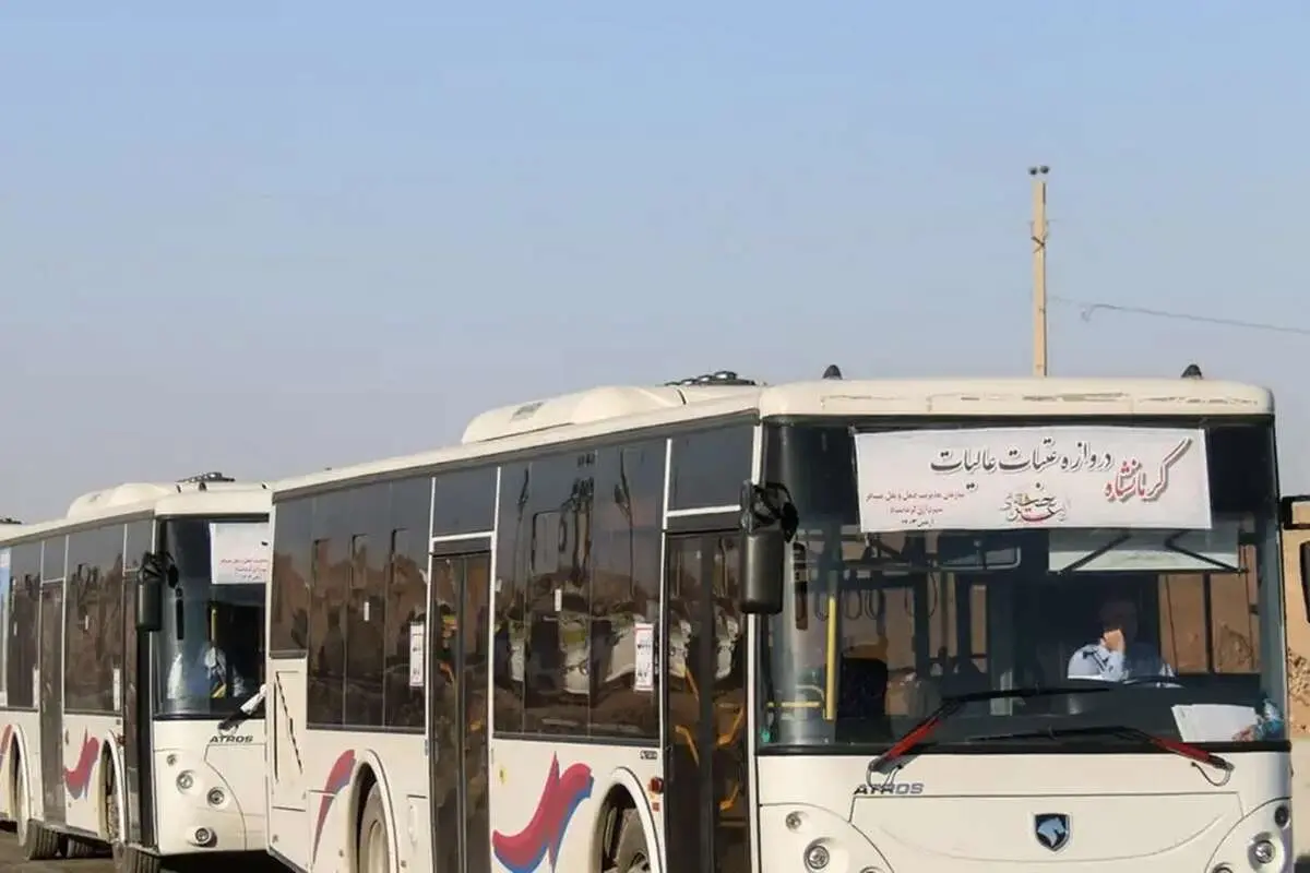 قیمت بلیت اتوبوس اربعین از تهران تا مهران