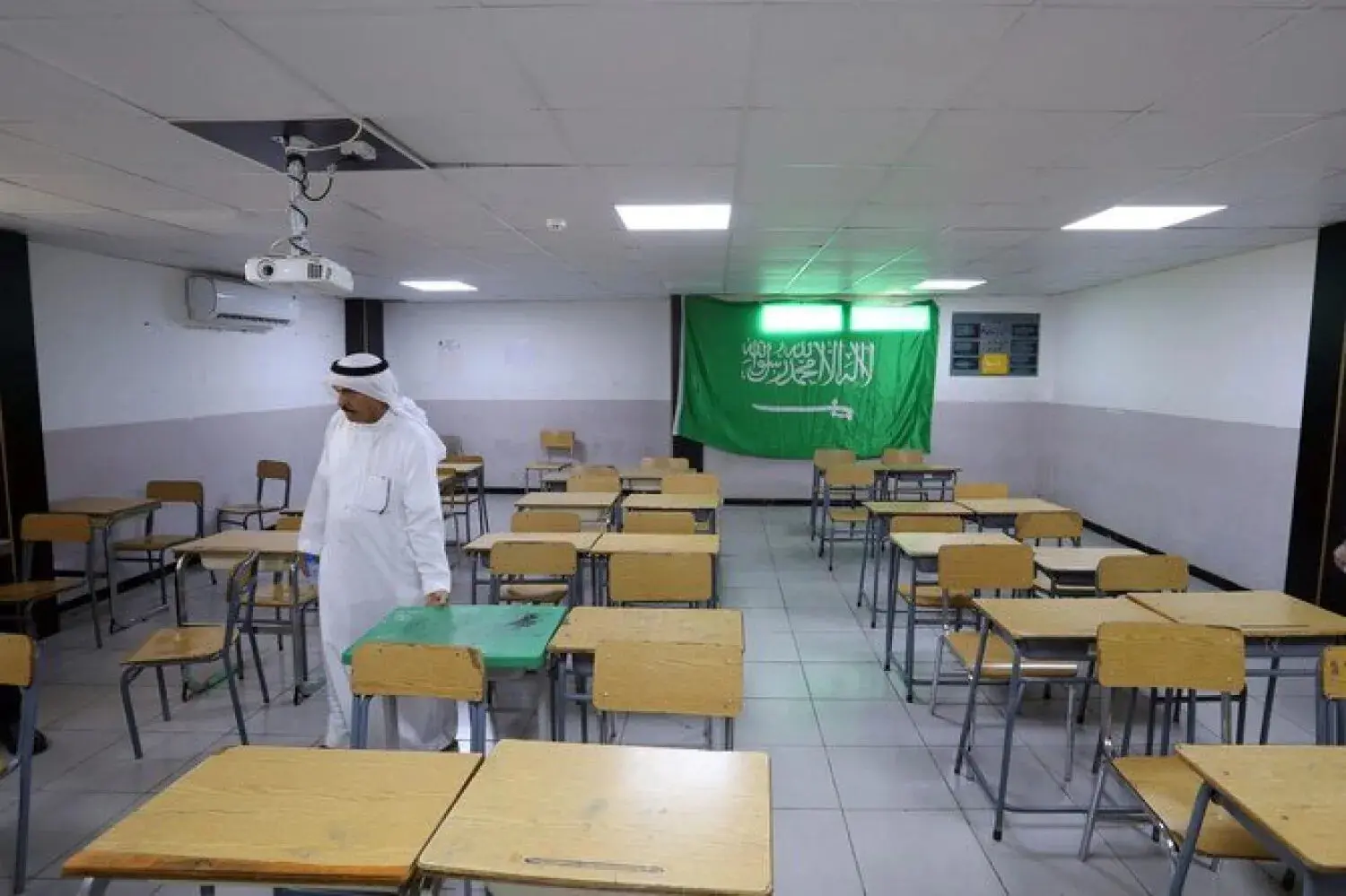 مدارس ریاض یک هفته مجازی شد