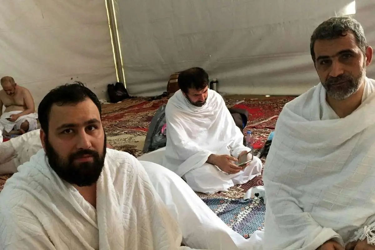 (تصویر) نوه امام (ره) در لباس احرام