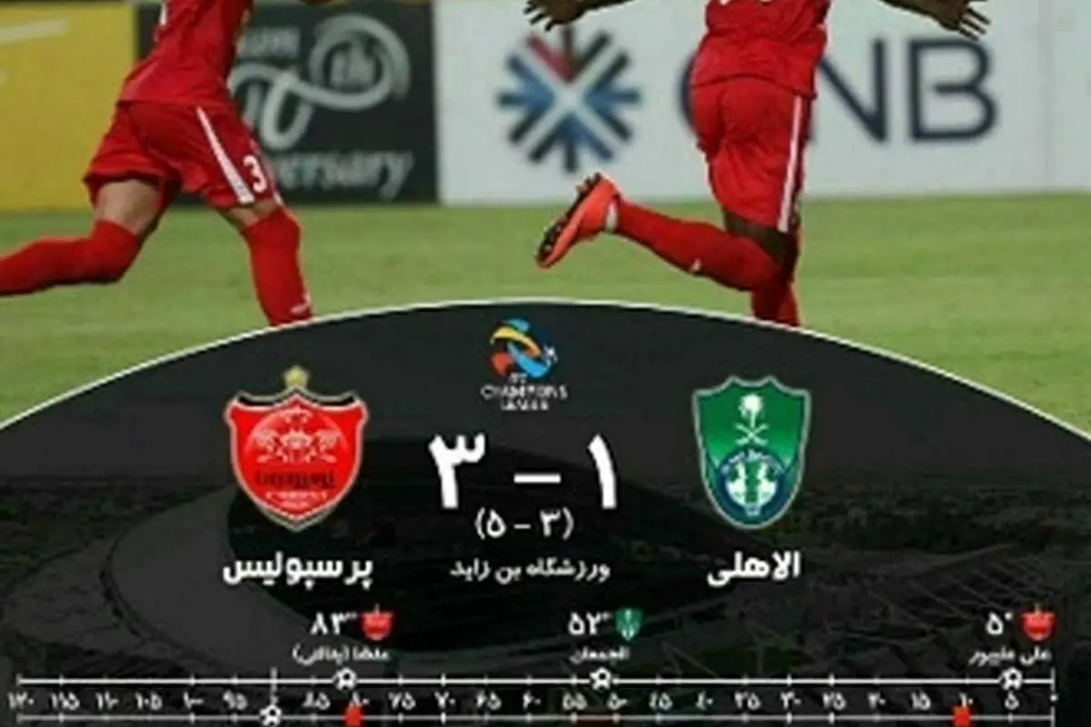 تبریک اینستاگرامی نجفی به پرسپولیسیها
