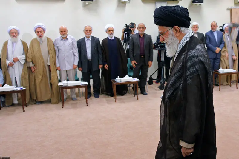 (تصاویر) دیدار اعضاء مجمع تشخیص با رهبرانقلاب