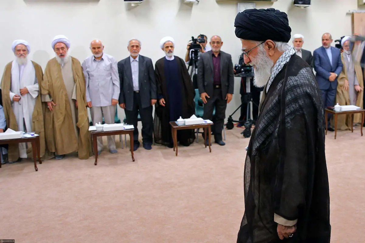 (تصاویر) دیدار اعضاء مجمع تشخیص با رهبرانقلاب
