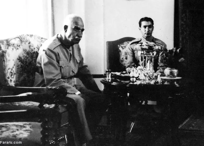(تصاویر) روزی که رضاشاه استعفا داد