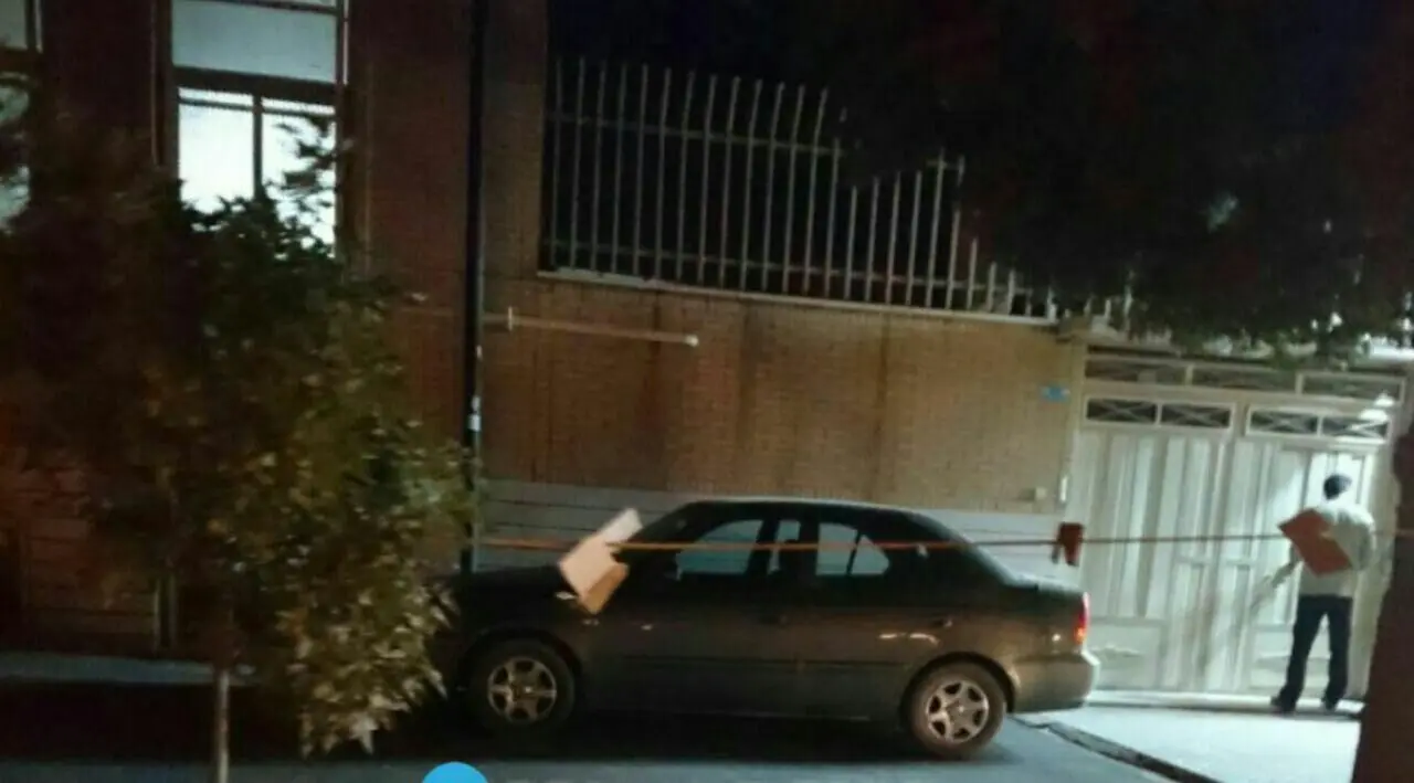 (تصویر) بمب کشف شده در نجف آباد