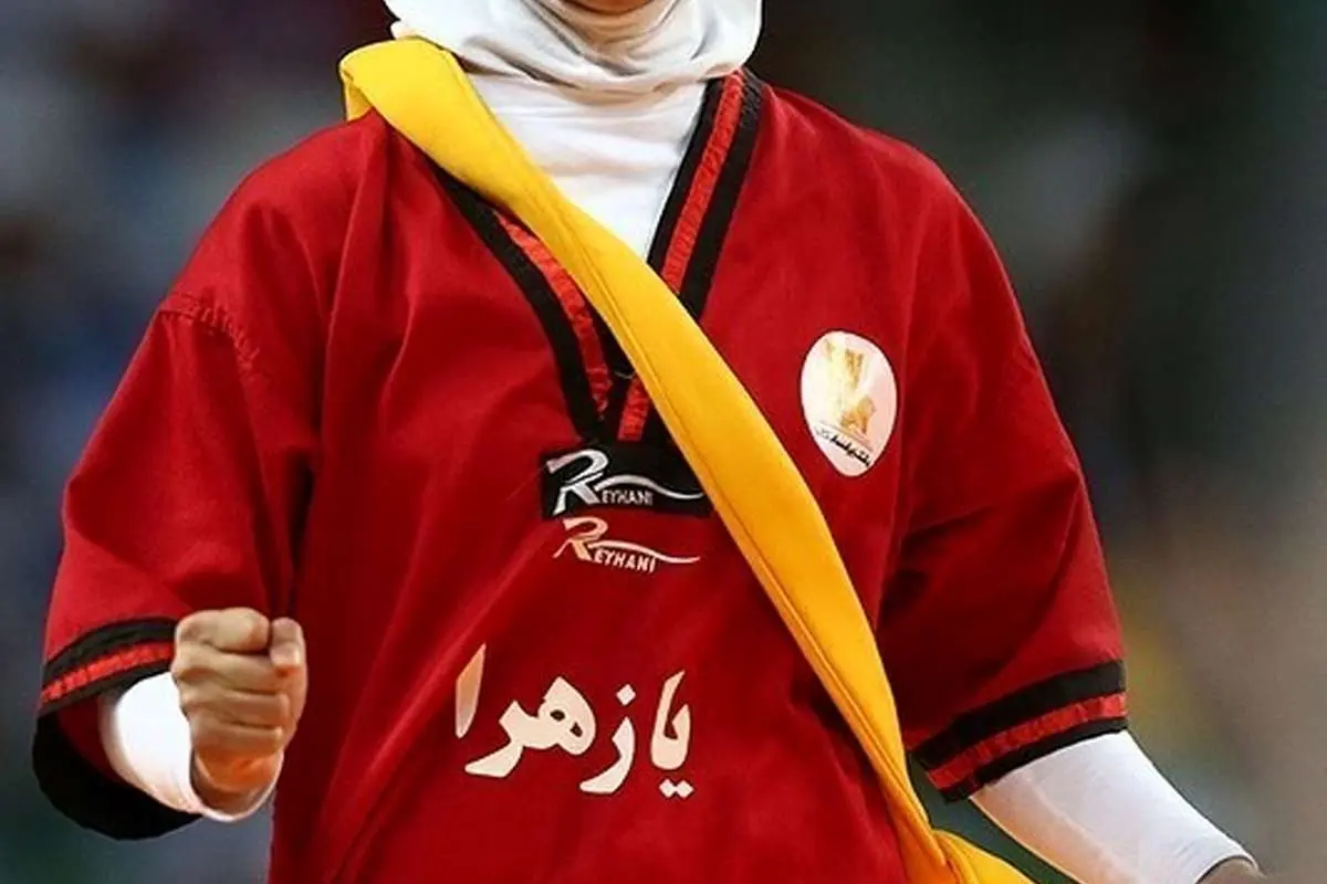 (تصاویر) کشتی گرفتن بانوی ایرانی در ترکمنستان