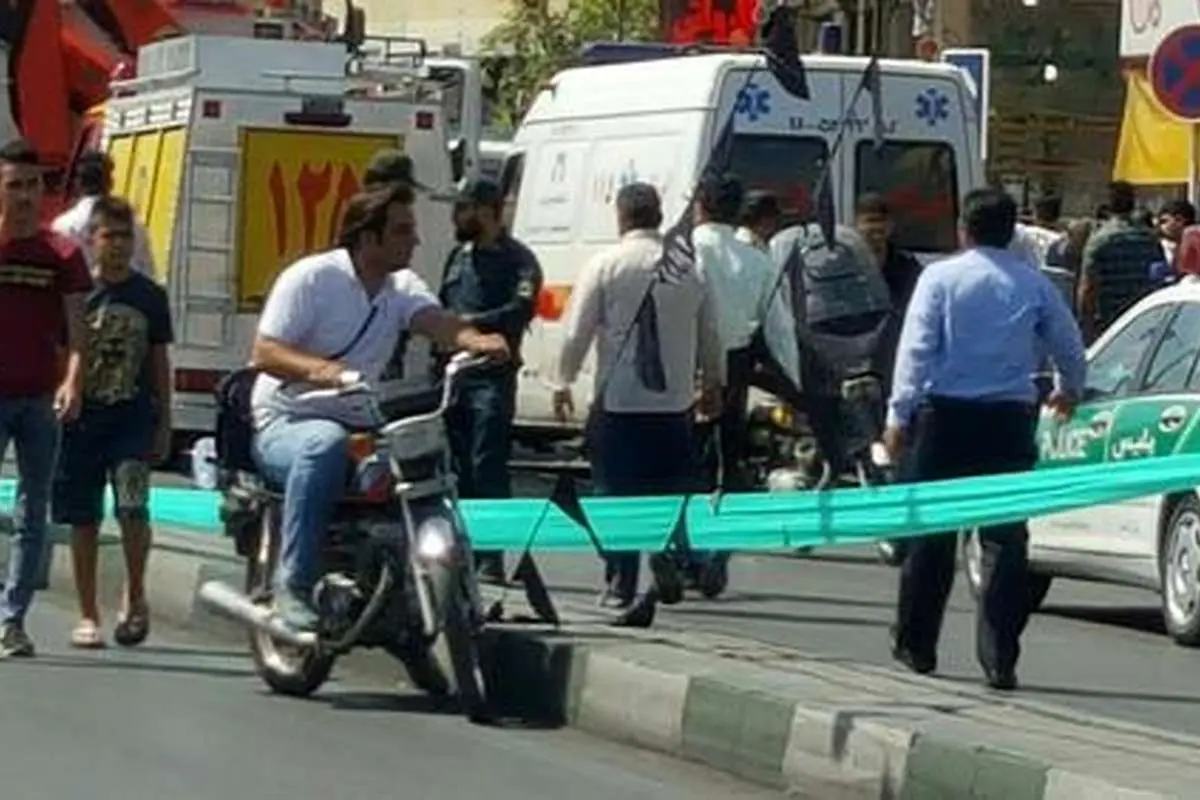 (تصاویر) انفجار کپسول گاز در قم