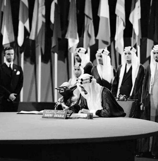 دردسر انتشار عکس طنزآلود پادشاه عربستان