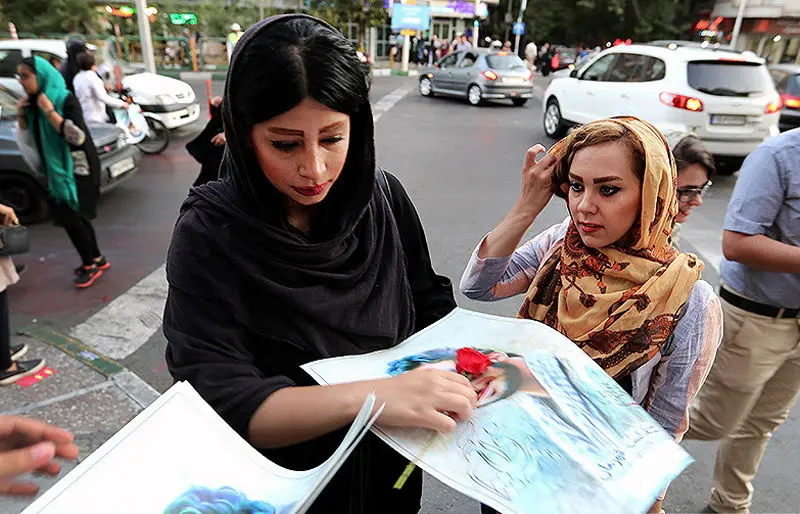 (تصاویر) کمپین استقبال از شهید حججی