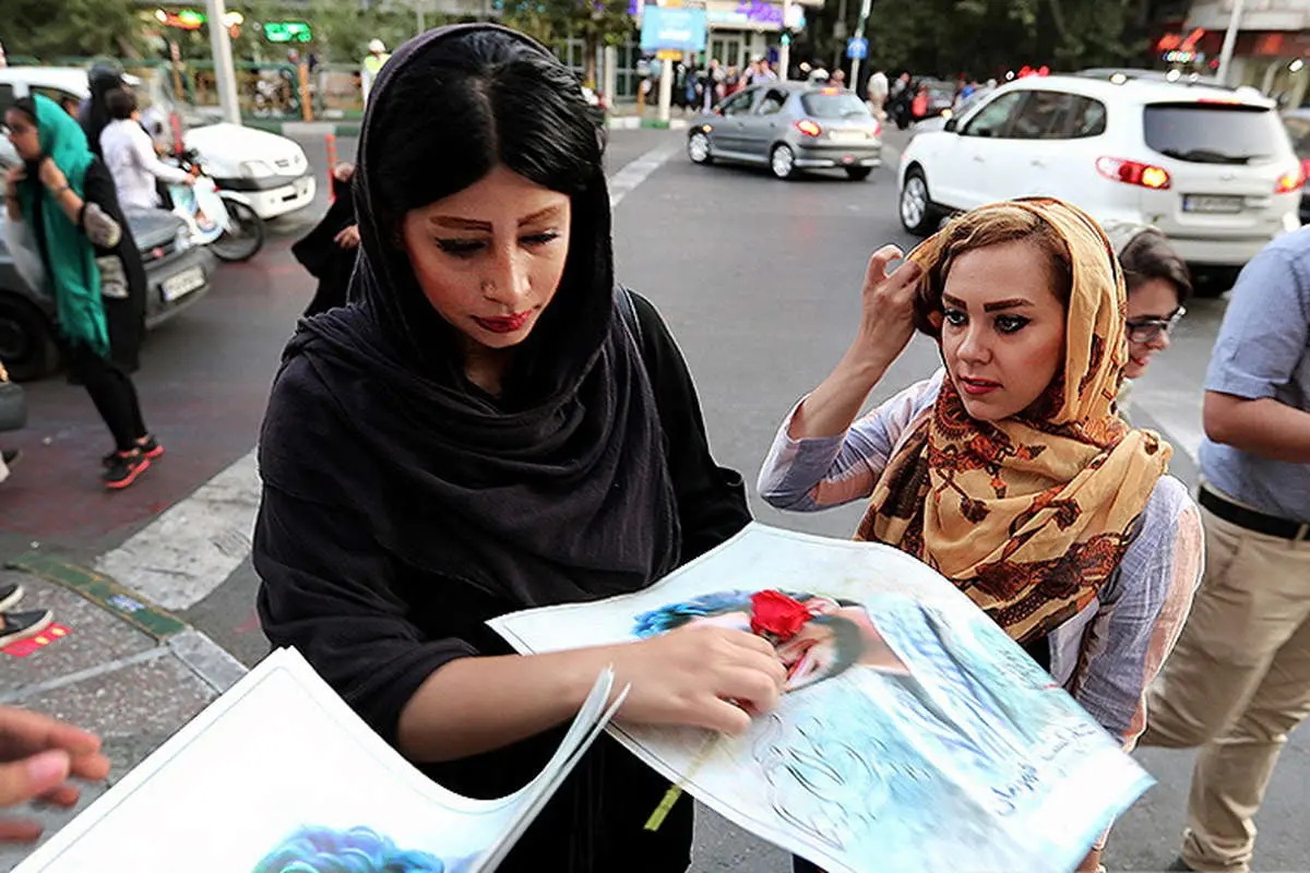 (تصاویر) کمپین استقبال از شهید حججی