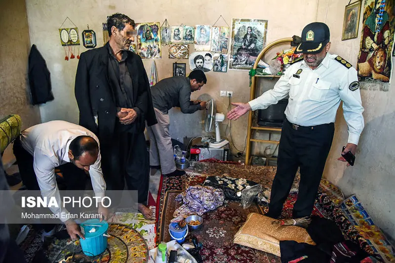 (تصاویر) پاتوق‌ معتادان و موادفروشان کرمانشاه
