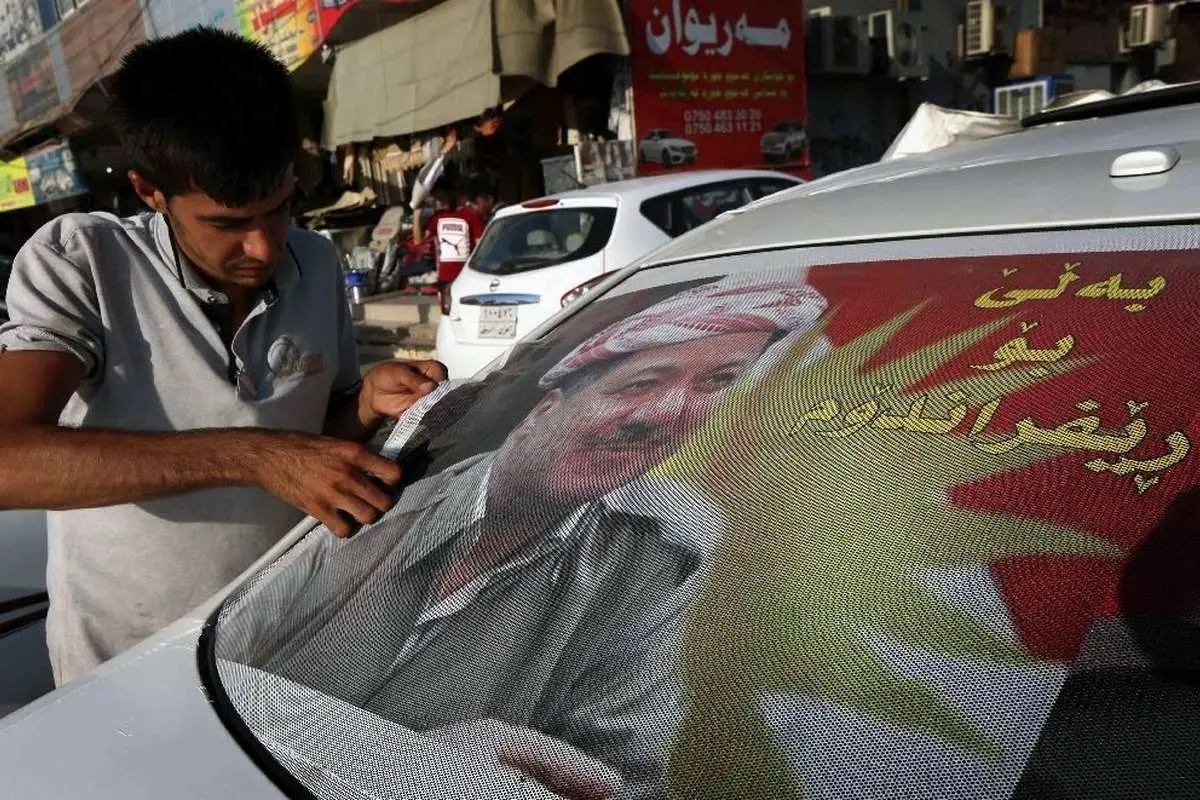 همه‌پرسی جدایی اقلیم کردستان عراق آغاز شد