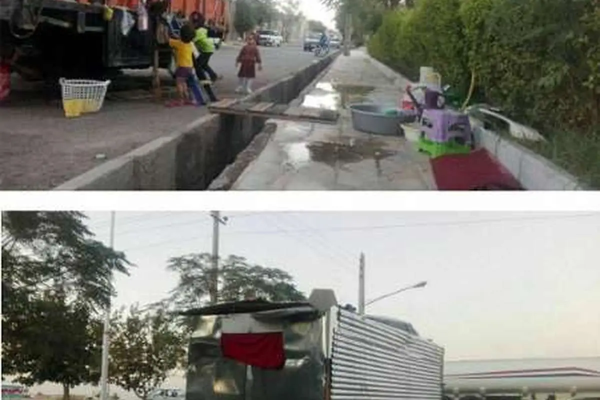 زندگی تراژیک 9 نفره در اتاقک کامیون