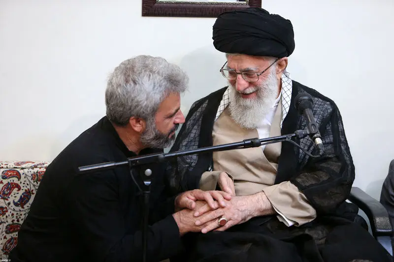(تصاویر) دیدار خانواده شهید حججی با رهبرانقلاب
