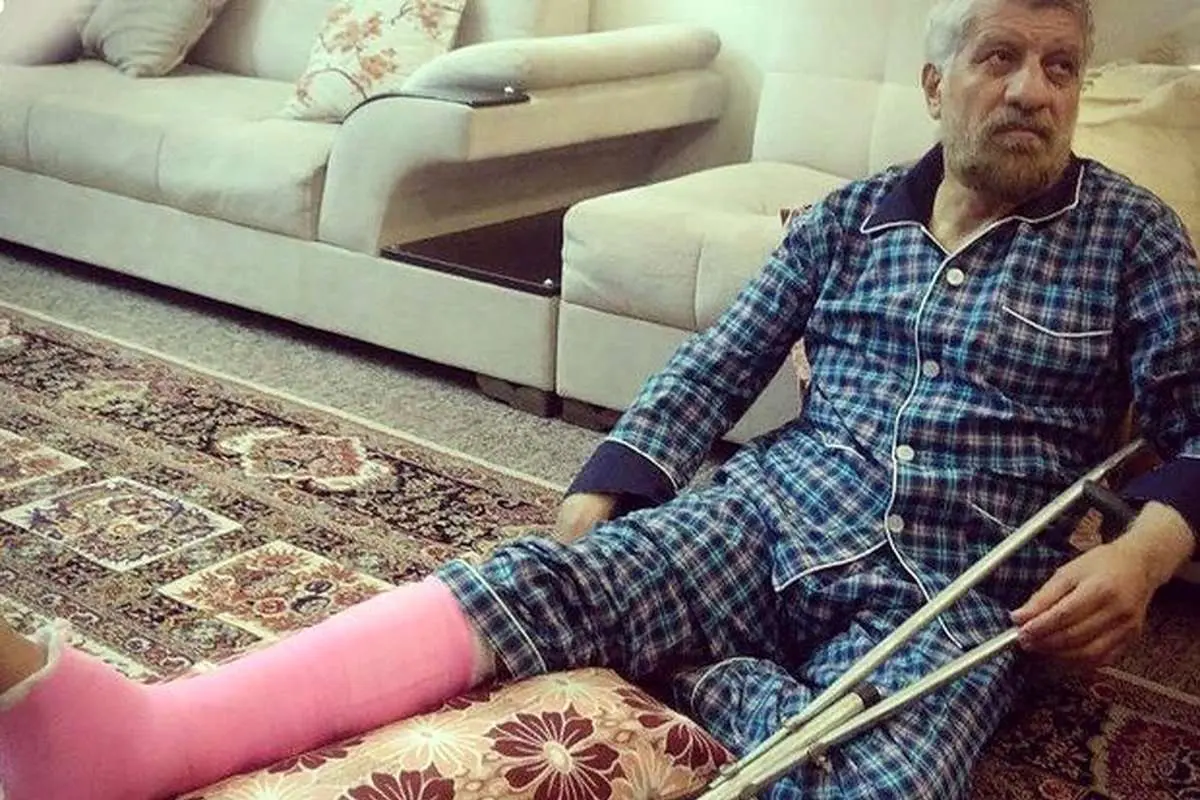 (عکس) صادق آهنگران دچار مصدومیت شد