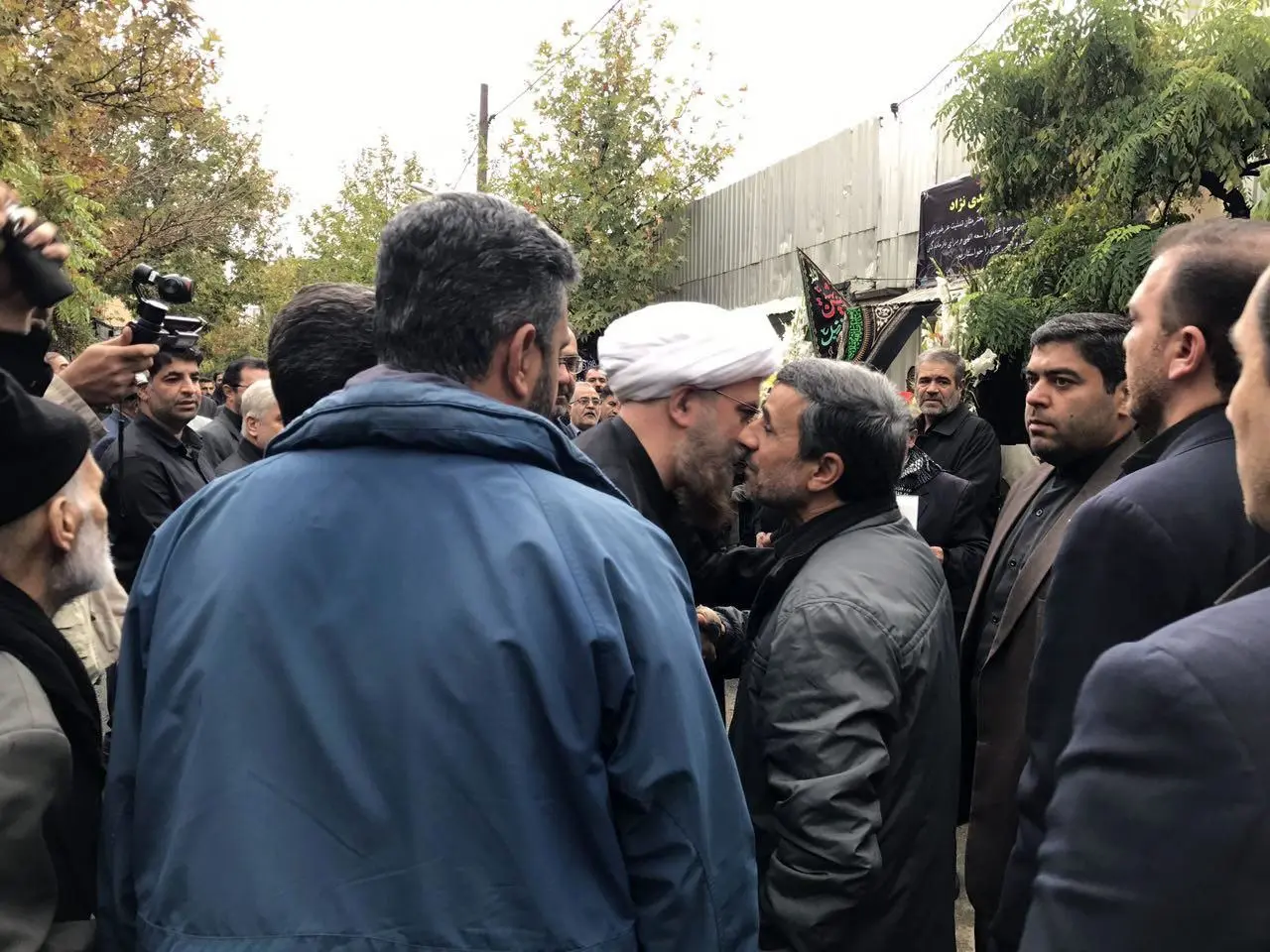 (تصاویر) مراسم تشییع پیکر داود احمدی‌نژاد
