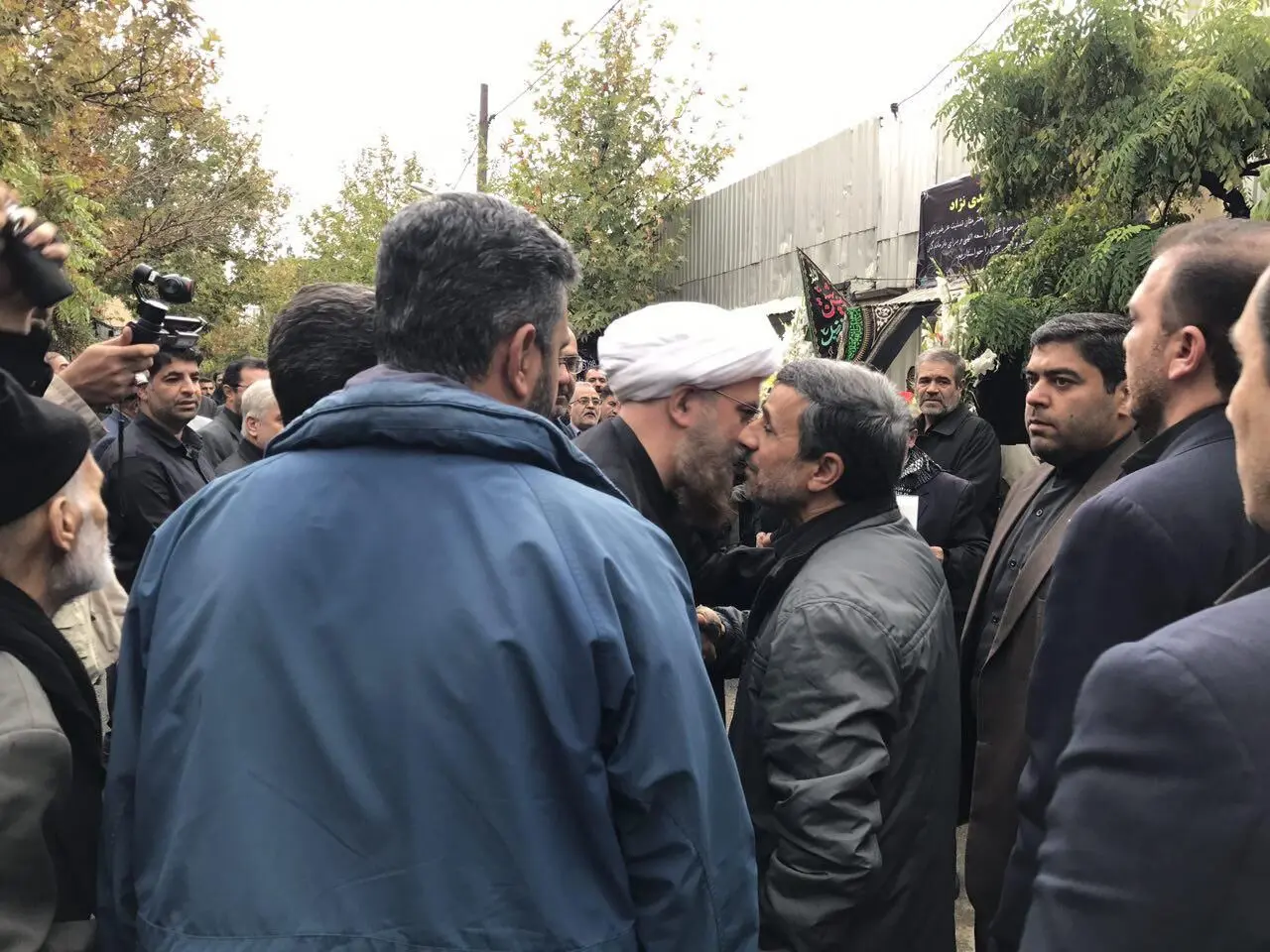 (تصاویر) مراسم تشییع پیکر داود احمدی‌نژاد