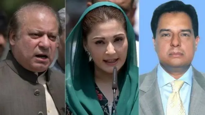نواز شریف، دختر و دامادش متهم شدند