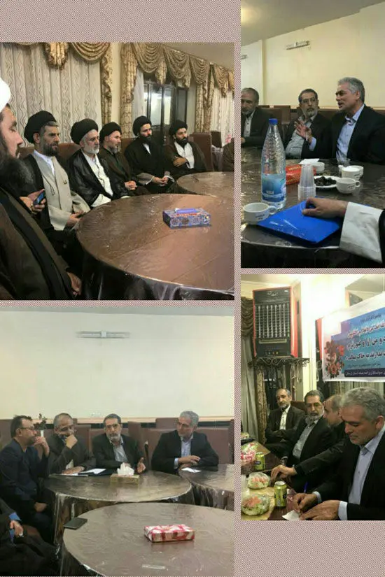 جلسه با ائمه جمعه برای حل مشکل سرزمین مادری
