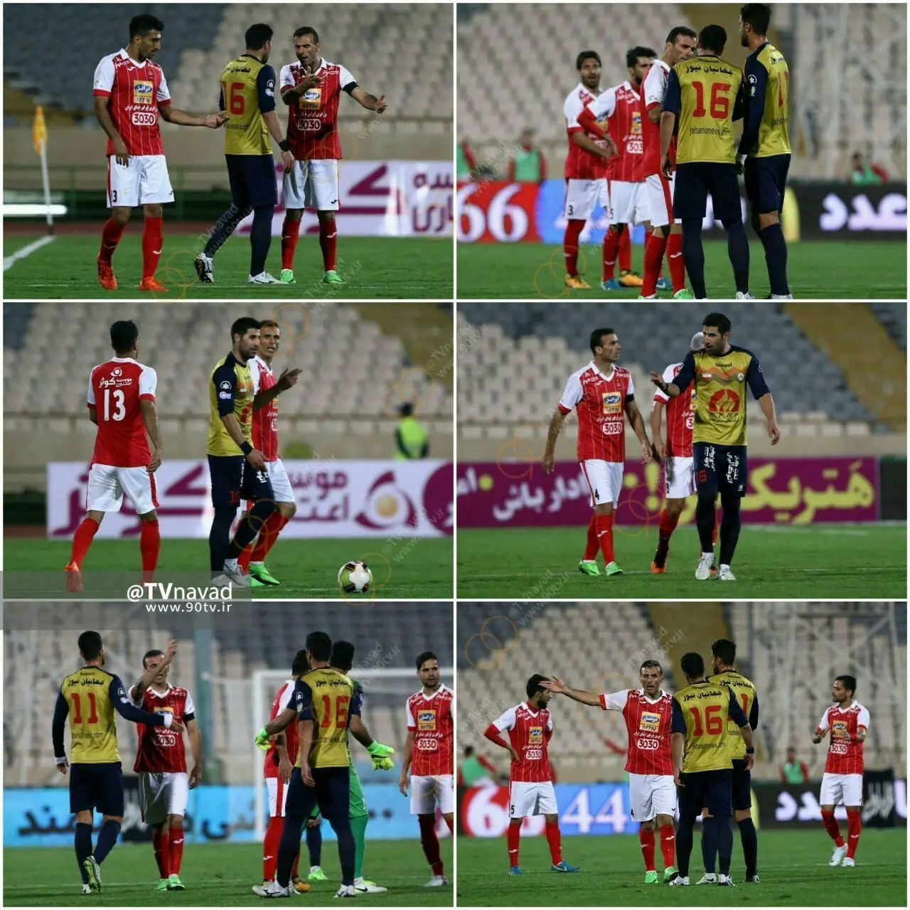 (عکس) ملاقات نه چندان دوستانه هاشم و سید جلال