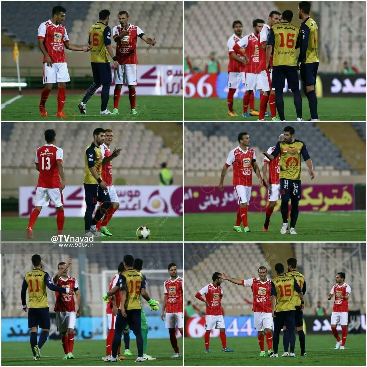 (عکس) ملاقات نه چندان دوستانه هاشم و سید جلال
