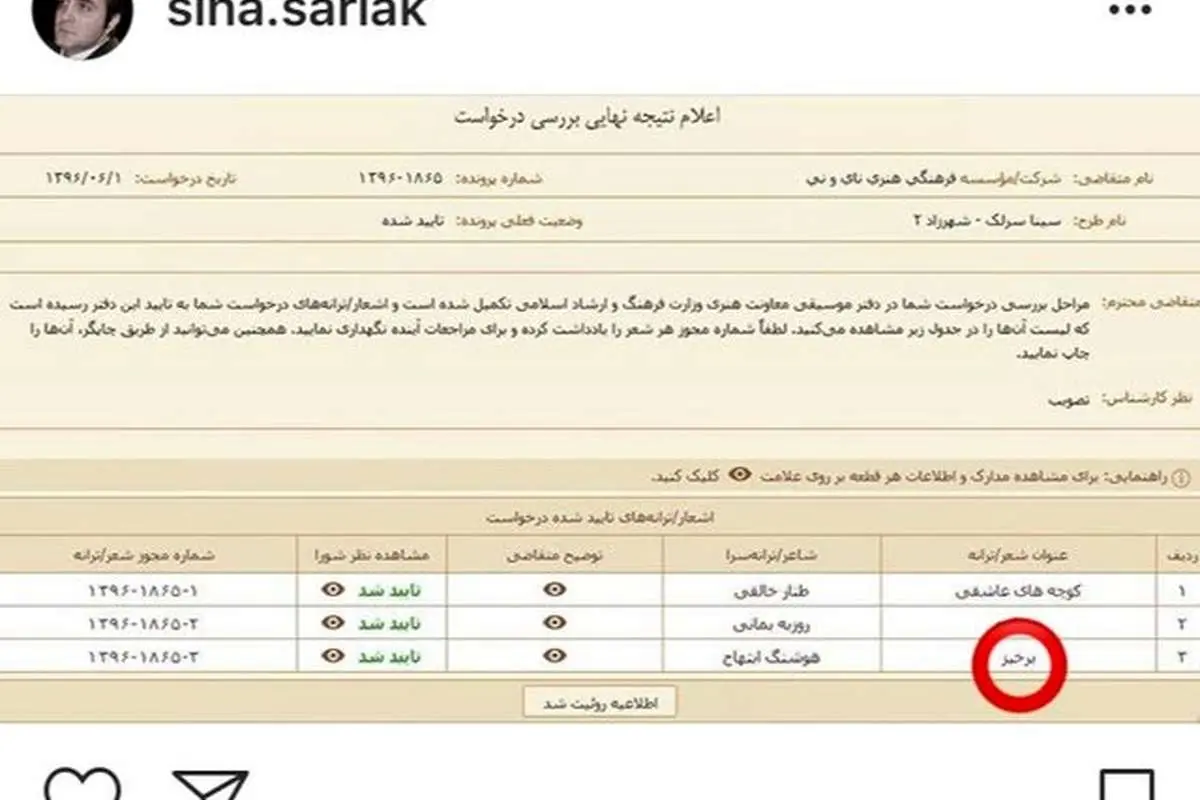 پشت پرده شکایت اردلان سرفراز از سه خواننده