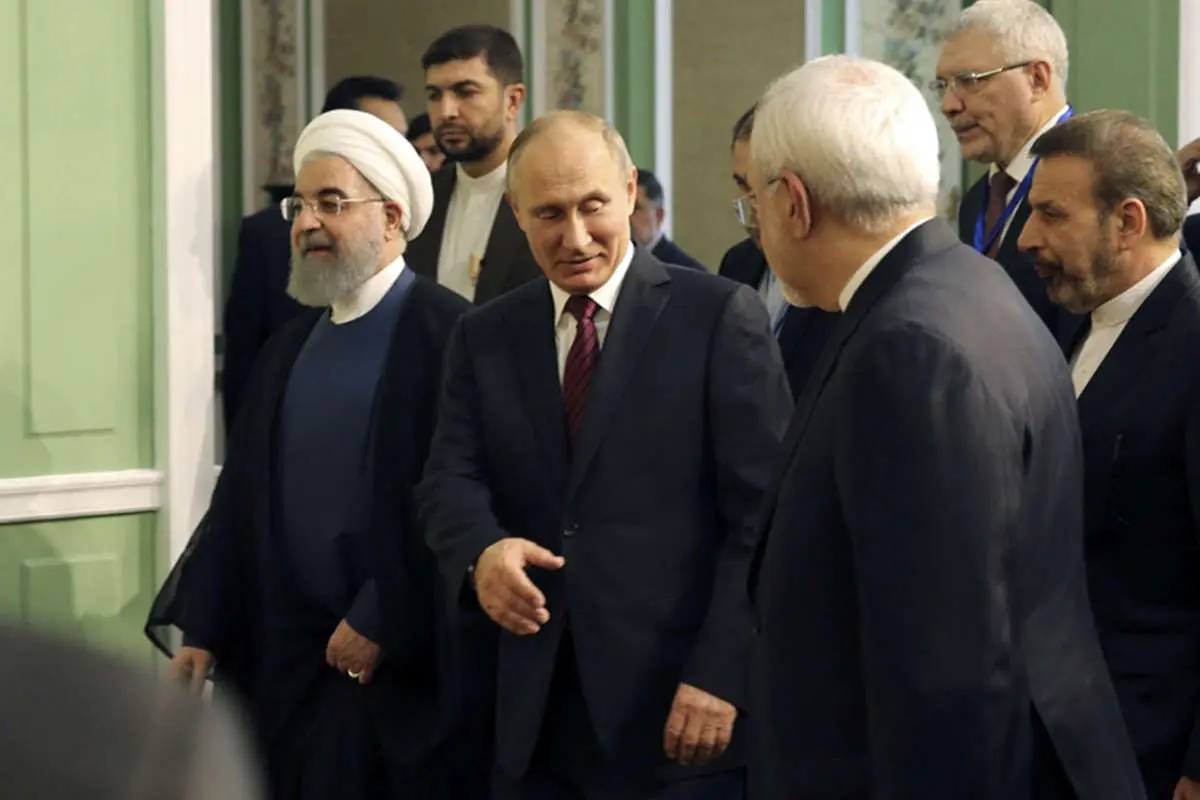 (تصاویر) دیدار پوتین با روحانی