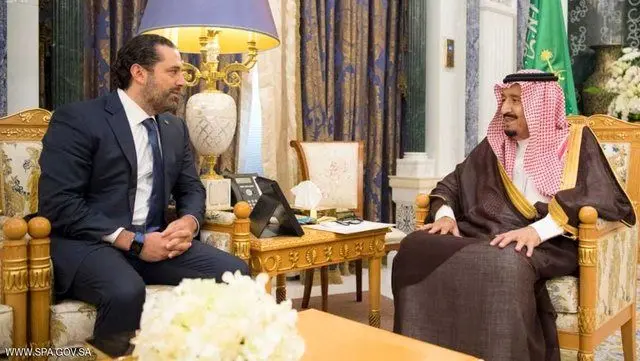 توئیت سعد حریری درباره دیدار با ملک سلمان