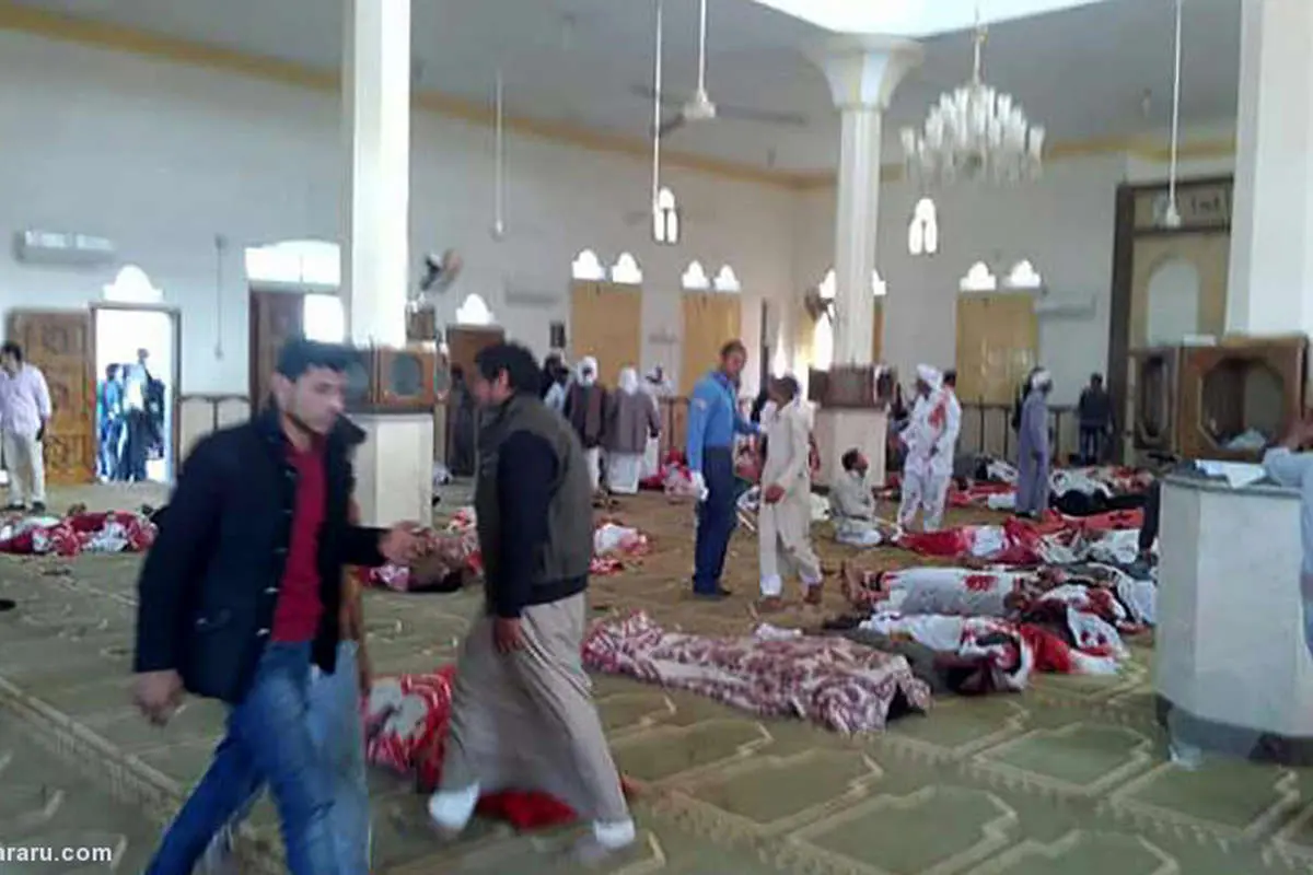 (تصاویر) 235 کشته در حمله تروریستی در مصر