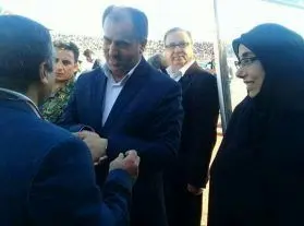 نماینده زن مجلس را به ورزشگاه جم راه ندادند