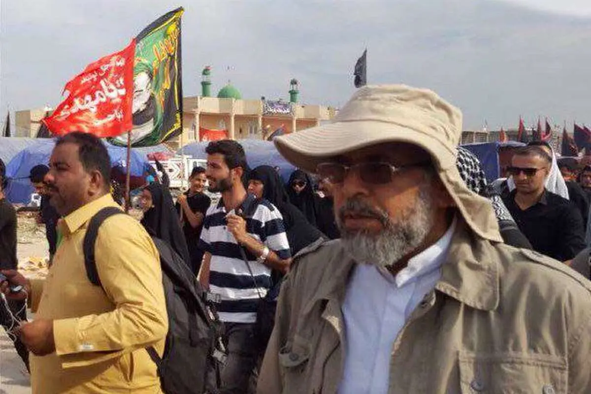 (تصویر) وزیر اطلاعات در راهپیمایی اربعین