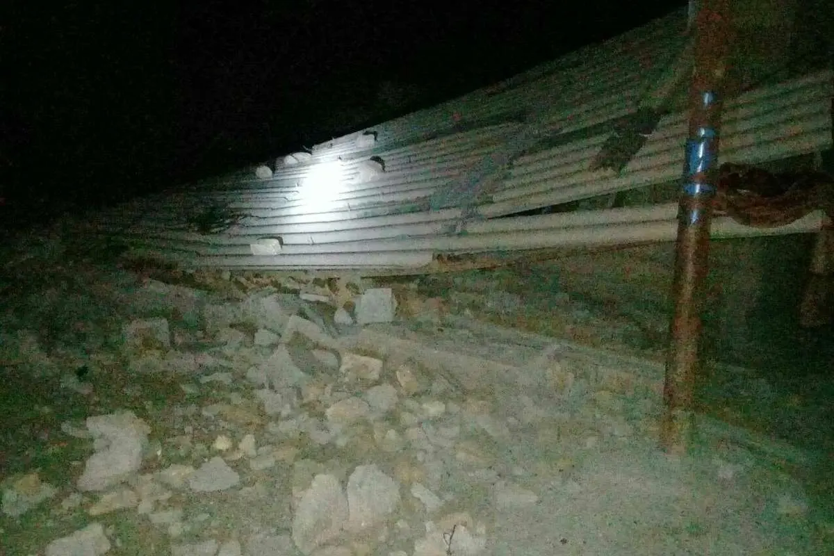 تصاویری از خسارت زلزله در لرستان